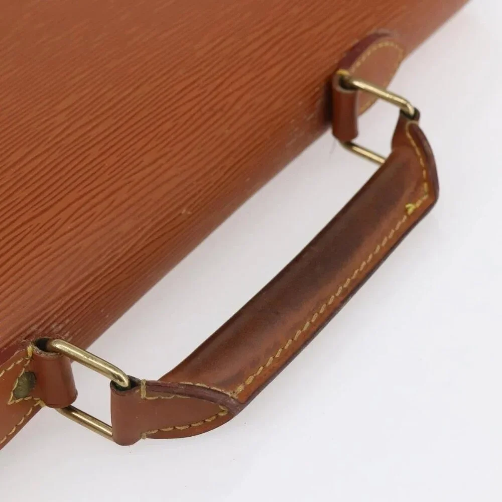 LOUIS VUITTON Epi Serviette Conseiller Zipangu Gold M54428 LV Auth 151087 - Picture 9 of 16